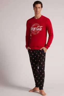 Pijama Largo Algodón Logo Coca-Cola®
