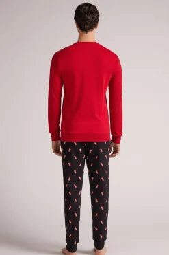 Pijama Largo Algodón Logo Coca-Cola®