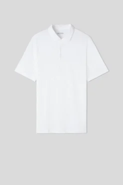 Polo de Manga Corta de Lino