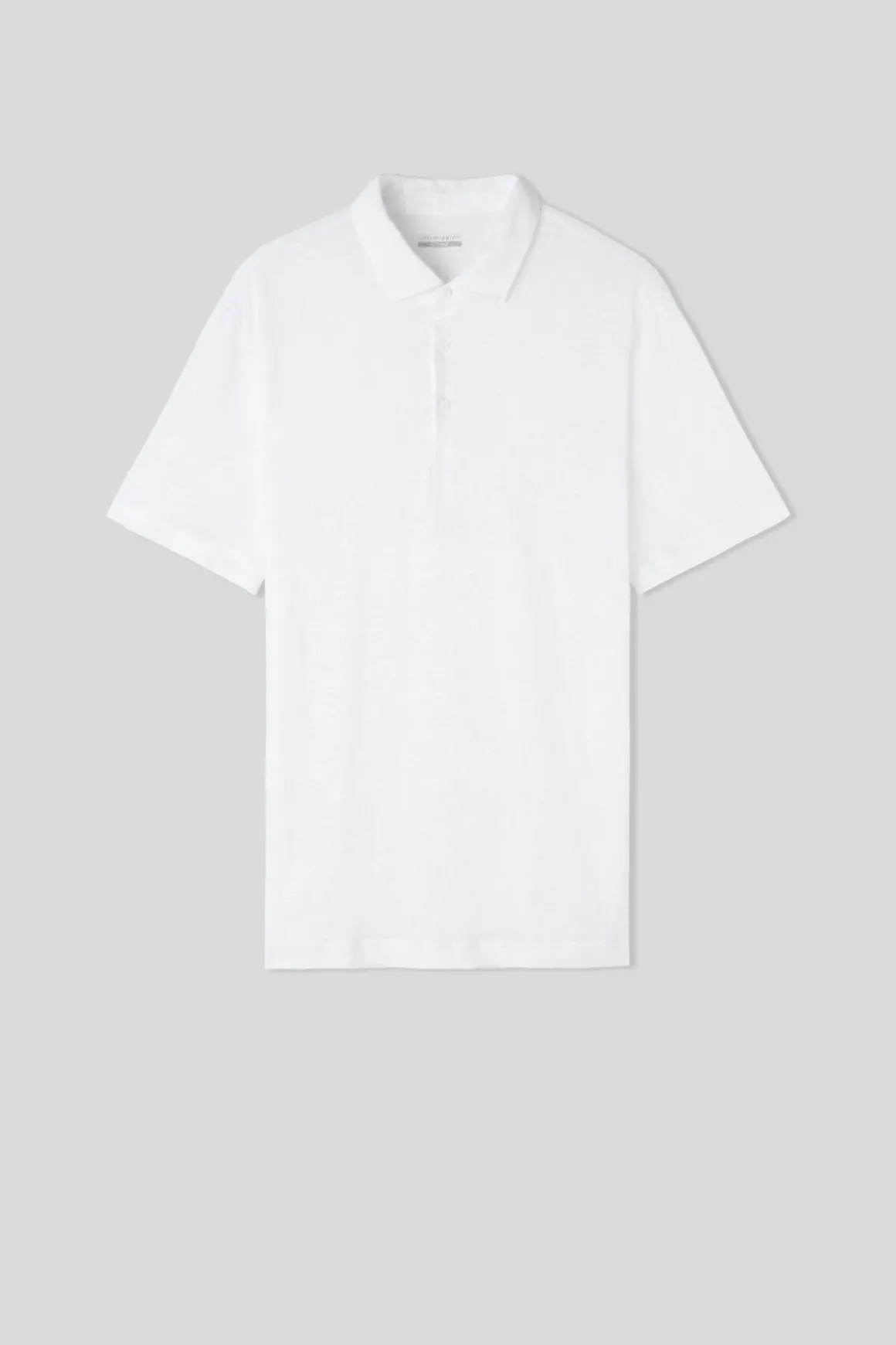 Polo de Manga Corta de Lino