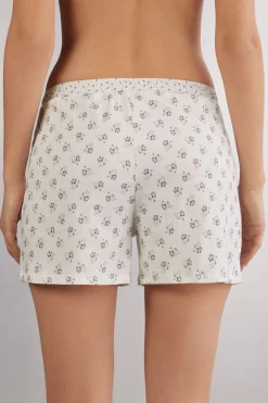 Shorts de Algodón Superior Dusty Flower