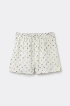 Shorts de Algodón Superior Dusty Flower
