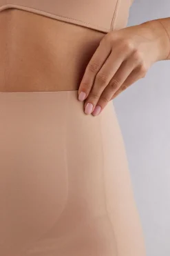 Shorts de Microfibra Sin Rematar