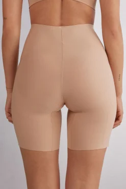Shorts de Microfibra Sin Rematar
