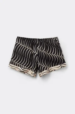 Shorts de Raso de Viscosa Cool Elegance