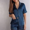 Shorts de Seda con Ribete