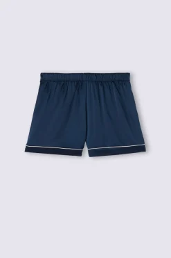 Shorts de Seda con Ribete