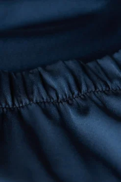 Shorts de Seda con Ribete