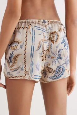 Shorts de Seda Italian Riviera