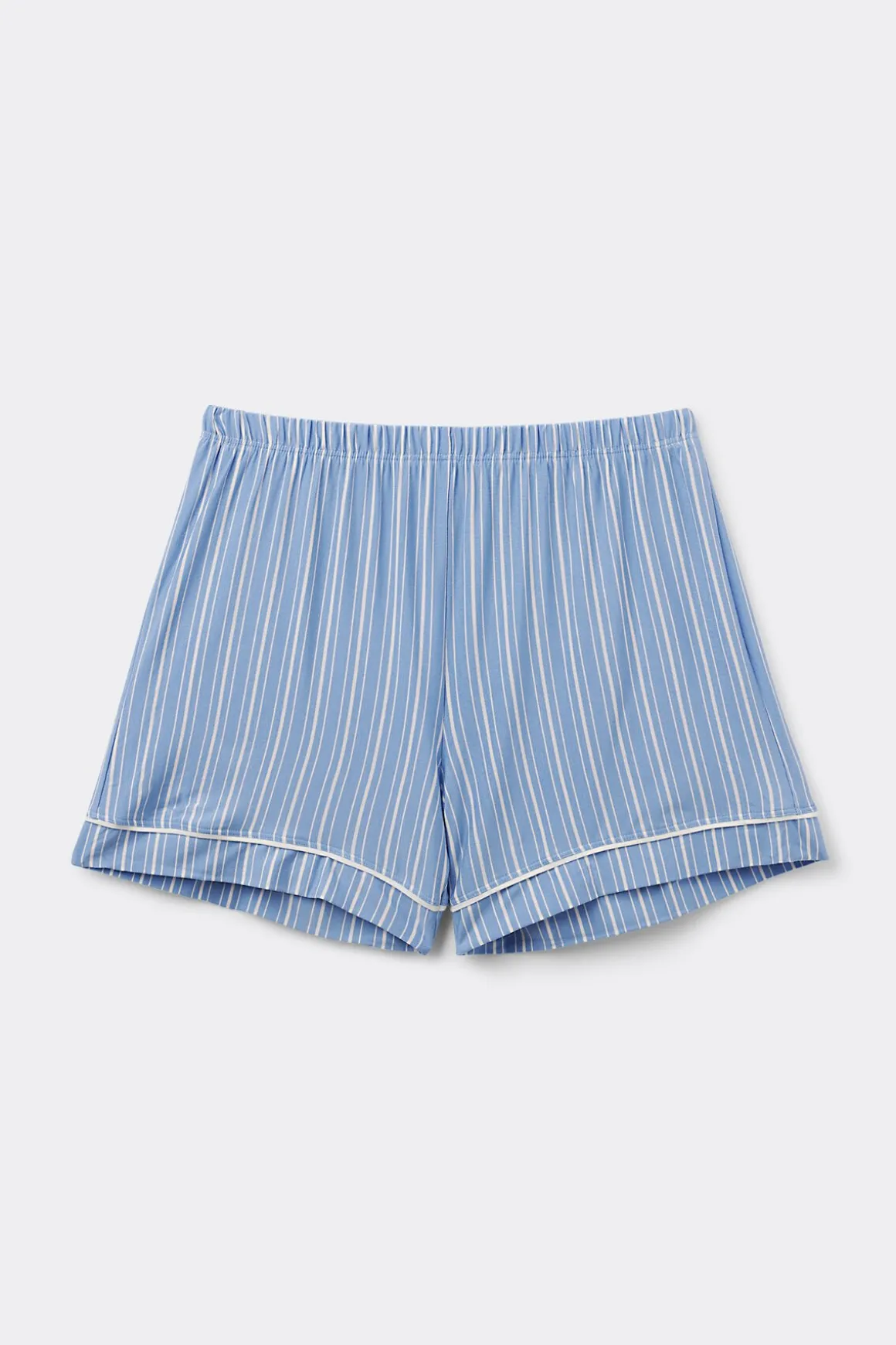 Shorts Modal Oxford Stripes