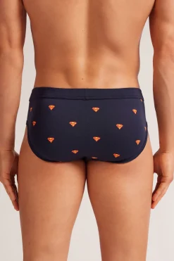 Slip Algodón Superior Estampado DC Comics Superman
