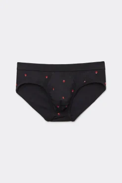 Slip Algodón Superior Estampado Mariquitas
