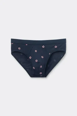 Slip de Algodón Natural Fresh Estampado Flotadores