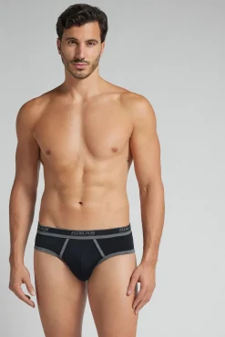 Slip de Hombre de Algodón Superior con Logotipo