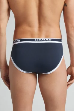 Slip de Hombre de Algodón Superior con Logotipo