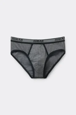 Slip de Hombre de Algodón Superior con Logotipo