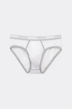 Slip de Hombre de Algodón Superior con Logotipo