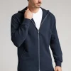 Sudadera de Algodón con Cremallera