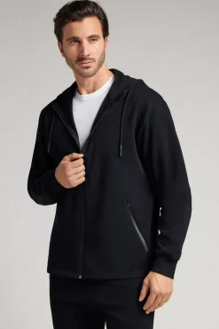 Sudadera de Algodón con Cremallera