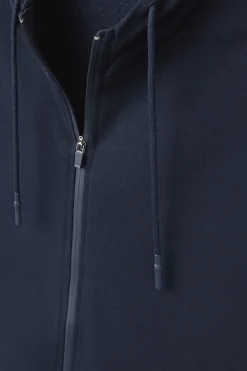 Sudadera de Algodón con Cremallera