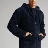 Sudadera Efecto Peluche con Cremallera