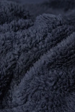Sudadera Efecto Peluche con Cremallera