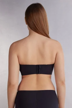 Sujetador Balconette Bandeau Diletta de Microfibra Ultralight