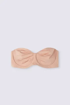 Sujetador Balconette Bandeau Diletta de Microfibra Ultralight