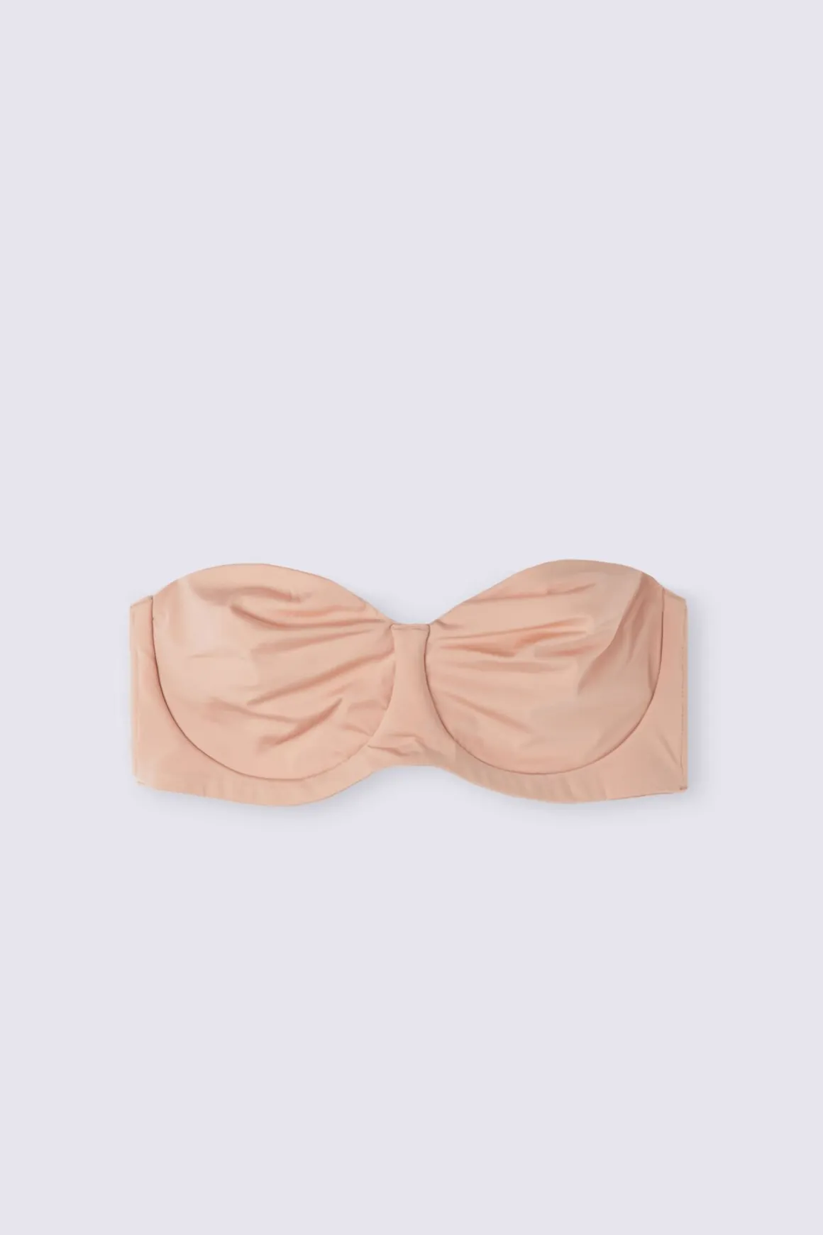 Sujetador Balconette Bandeau Diletta de Microfibra Ultralight