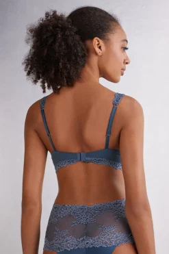 Sujetador balconette push up con encaje Sofia Pretty Flowers