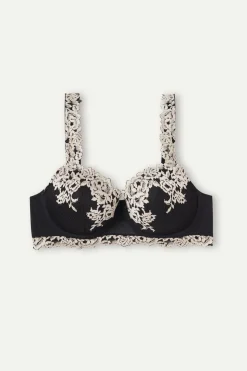 Sujetador balconette push up con encaje Sofia Pretty Flowers