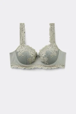 Sujetador balconette push up con encaje Sofia Pretty Flowers