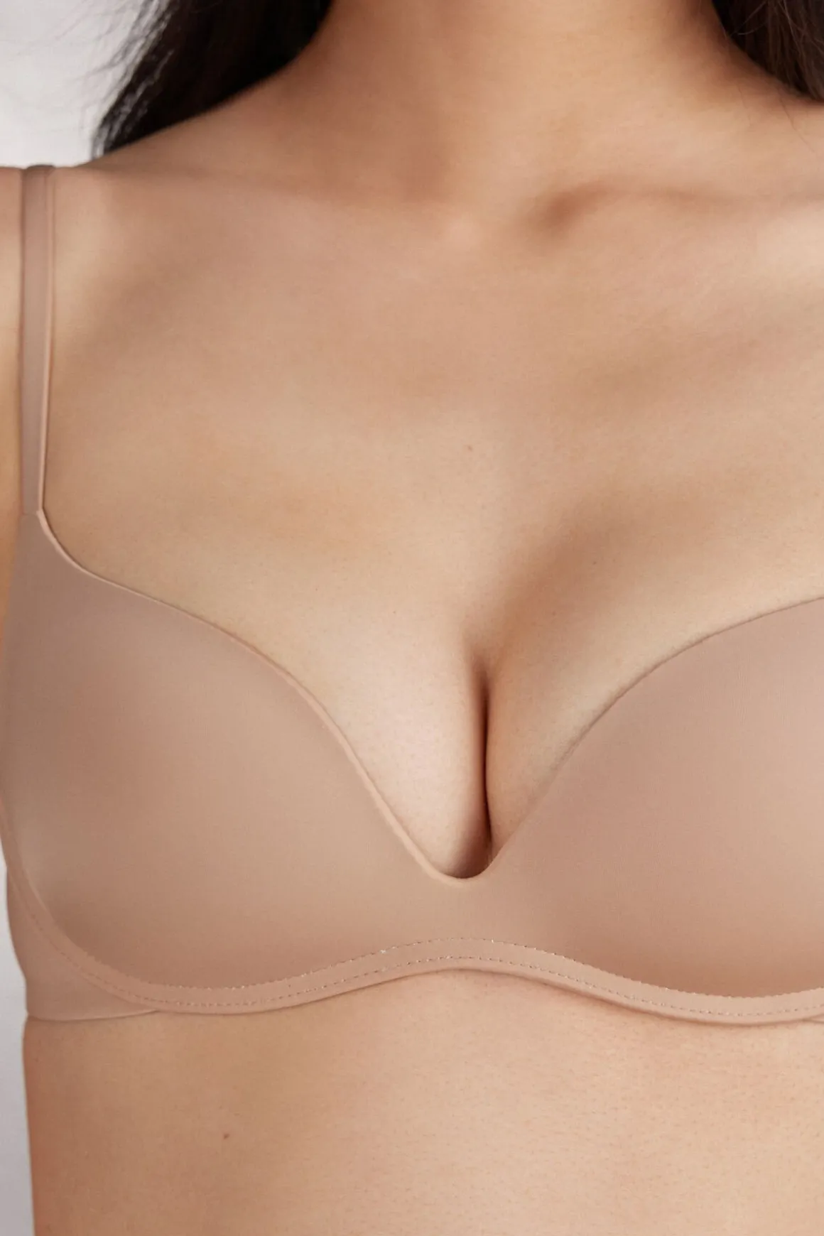 Sujetador Super Push-Up de Microfibra Gioia The Silky Touch