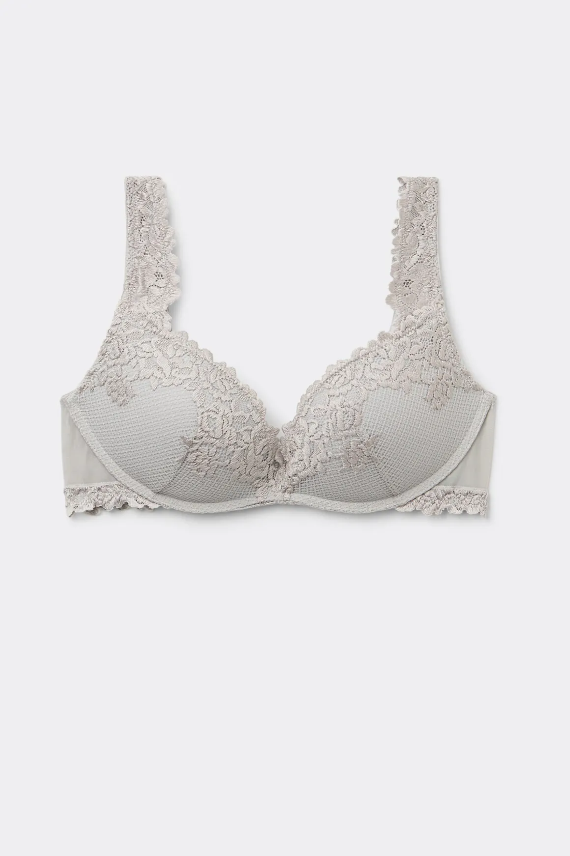 Sujetador Super Push-Up de Encaje Balconette Gioia Pretty Flowers