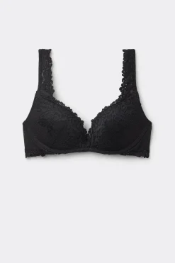 Sujetador Super Push-Up de Encaje Balconette Gioia Pretty Flowers