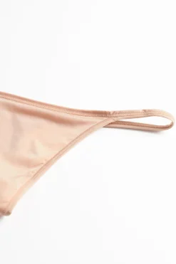 Tanga con Tira Lateral de Microfibra Ultraligera