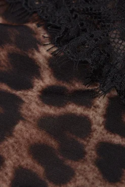 Tanga Estilo Años 80 Luxurious Leopard
