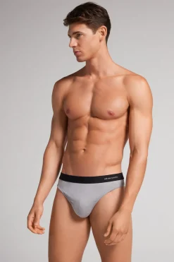 Tanga Hombre de Microfibra con Logo