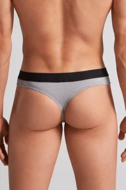 Tanga Hombre de Microfibra con Logo