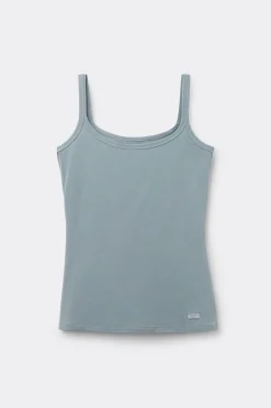 Top de tirantes para mujer de algodón