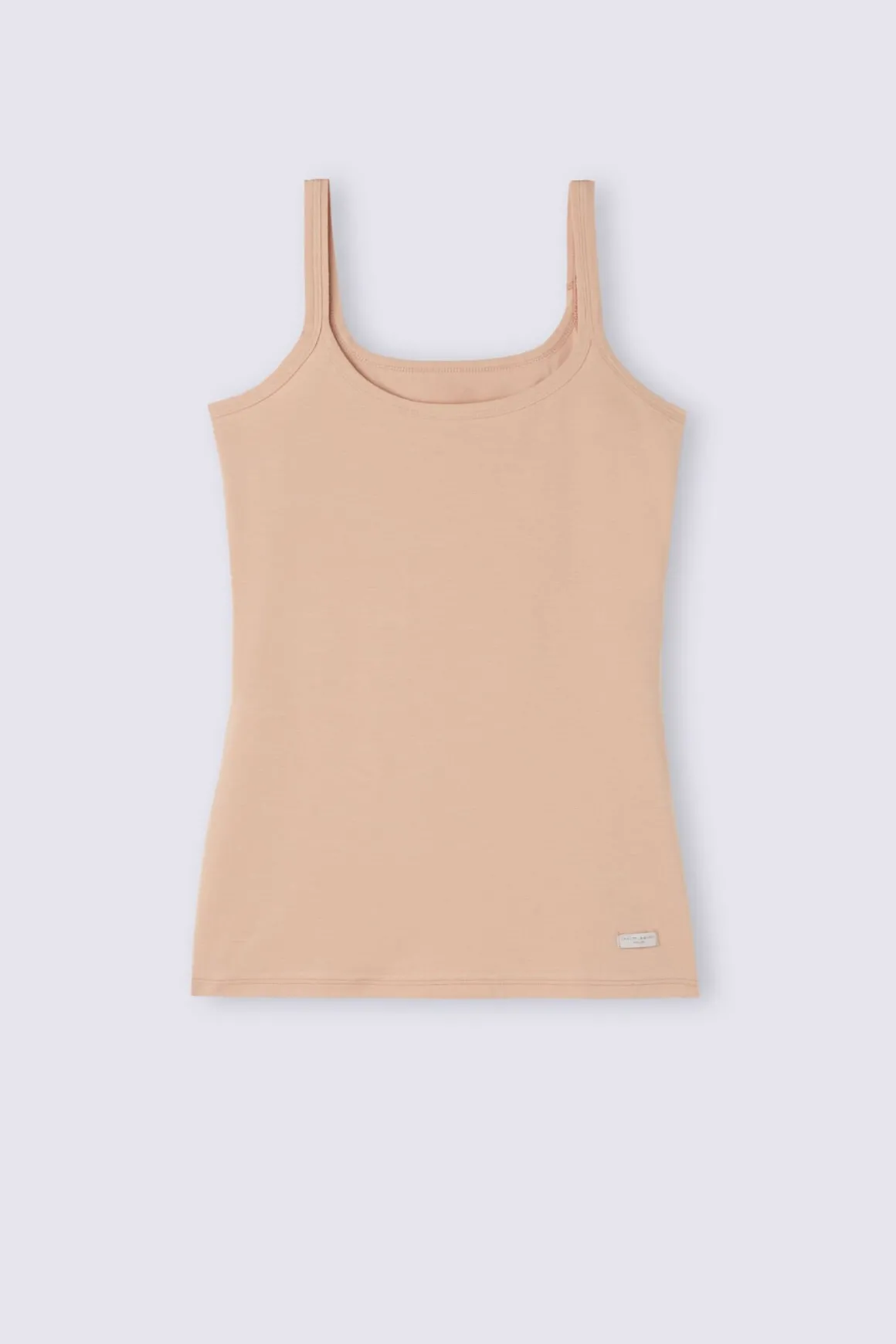 Top de tirantes para mujer de algodón
