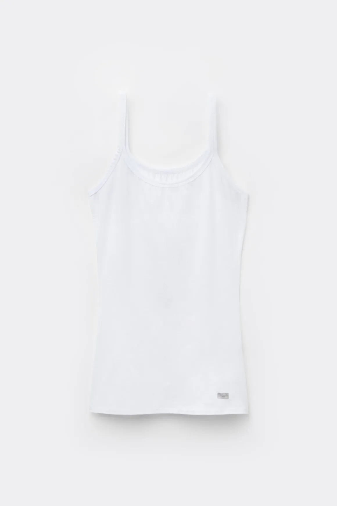 Top de tirantes para mujer de algodón