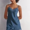 Top en Encaje y Seda