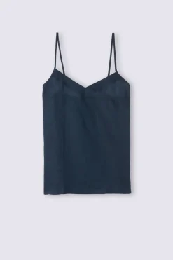Top en Tela de Lino