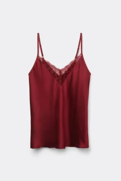 Top Seda y Encaje She is a Classic