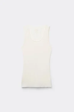 Top sin Mangas de Cashmere Ultraligero de Modal